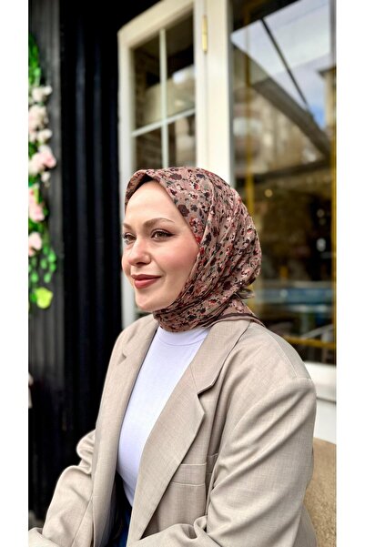 locella Soft Pamuk Eşarp Camel-13