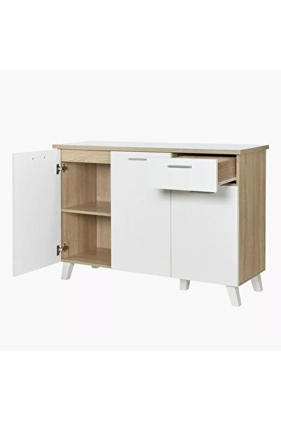 Generic Alford 3-Door 1-Drawer Sideboard/Kitchen Cabinet