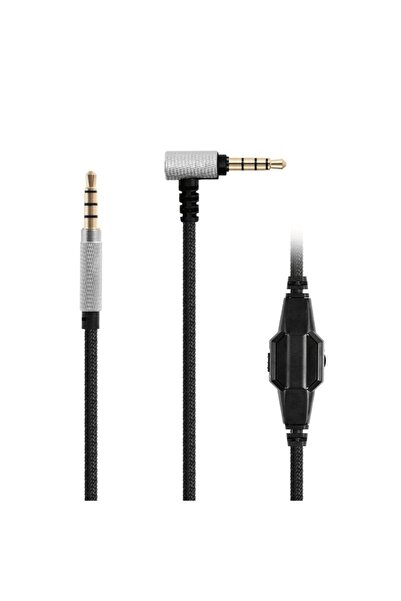 PadForce Cablu audio pentru căști HyperX Cloud Alpha / Alpha S, control volum, lungime 2 m