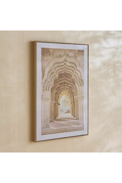 Generic Agate Gloss Framed Wall Plaque - 62 x 4 x 92 cm
