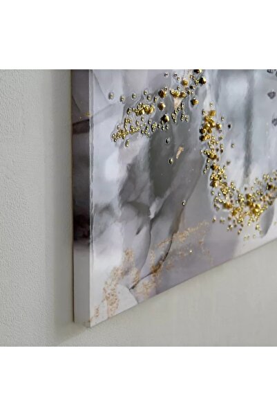 Generic Nairobi Abstract Acrylic and Glitter Artwork - 80 x 2.5 x 80 cm