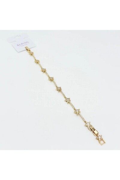 Miruva Xuping Star Patterned Stone Detailed Bracelet