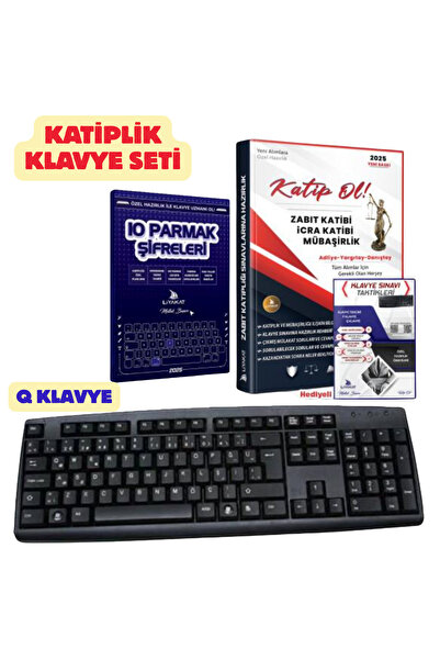 Liyakat Yayınları KATİP KLAVYE HAZIRLIK 2'Lİ SETİ- ALIMLARA ÖZEL