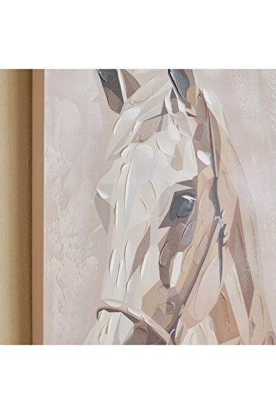 Generic Hand-painted Onyx Horse Wall Art - 50 x 3 x 70 cm