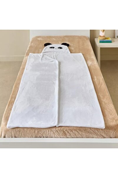 Generic Playland Panda Flannel Blanket - 127 x 152 cm