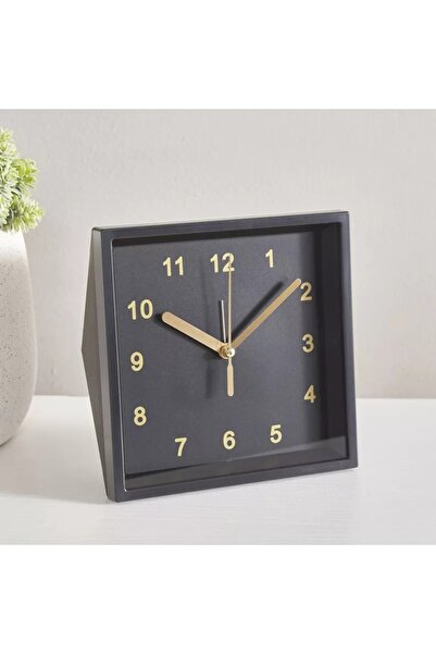 Generic ساعة منبه ألتو للطاولة – 15.3×7.3×15.3 سم