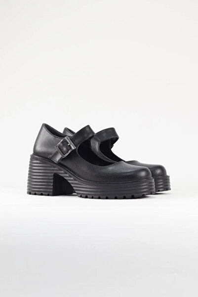 Alphus Hco High Heeled Women's Loafer Shoes