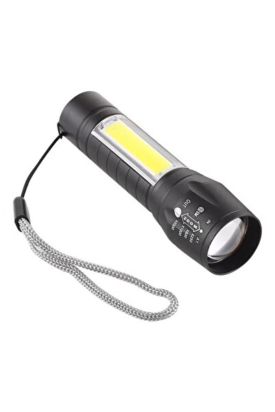 Primo Plus LED Searchlight For Land And Trips Black/Green 9cm