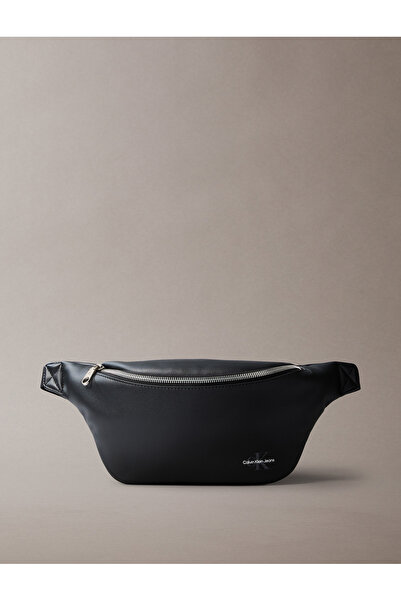 Calvin Klein Men Black Mono Logo Waistbag