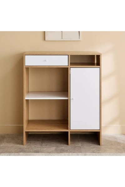 Generic Bruno Alford Multipurpose Cabinet with One Door and One Drawer