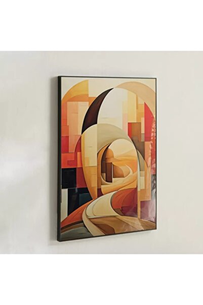 Generic صورة مؤطرة لأقواس أوديان القبرصية - 50x70x2.5 سم