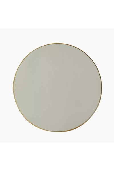 Generic مرآة دائرية كلاسيكية من إيبيرن - 80×80×5 سم