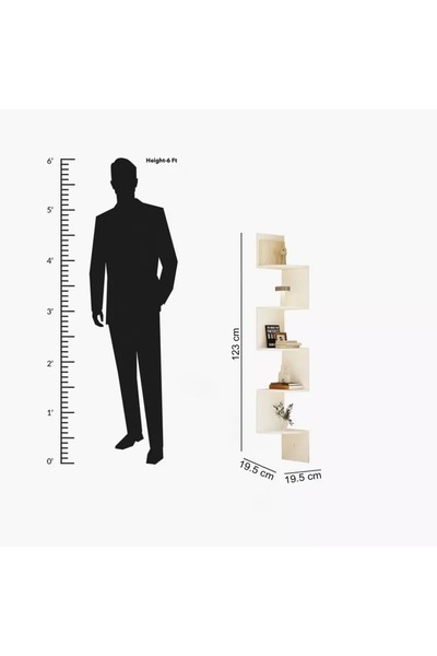 Generic رف حائط طويل بزاوية جاز