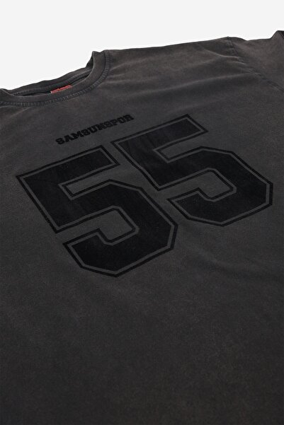 Store 55 Velvet Printed Oversize Washable T-Shirt