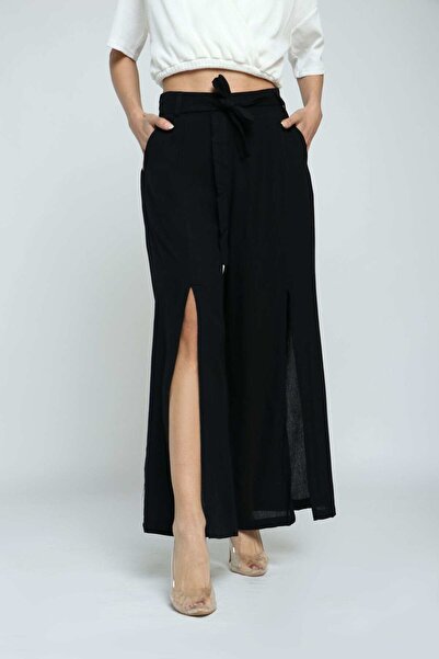 Kitschen Solid Open-Front Pants