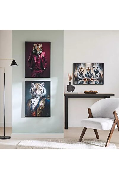 Generic Ercel Tiger Framed Picture - 50x70x2.5 cm