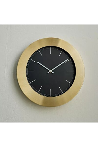 Generic ساعة حائط معدنية من ميدو - 30 سم