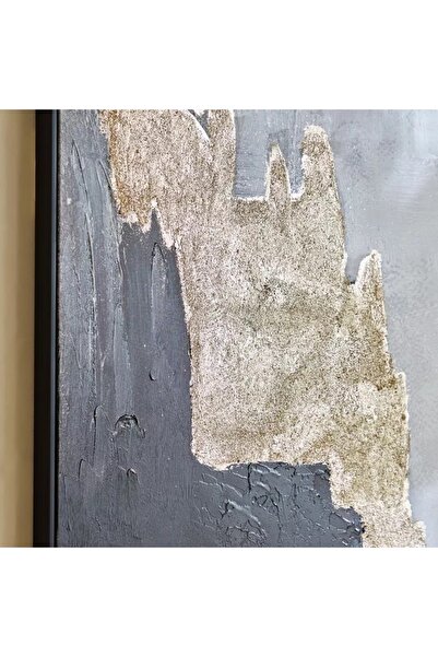 Generic Hand-painted abstract art painting with a bright frame - 80 x 120 cm