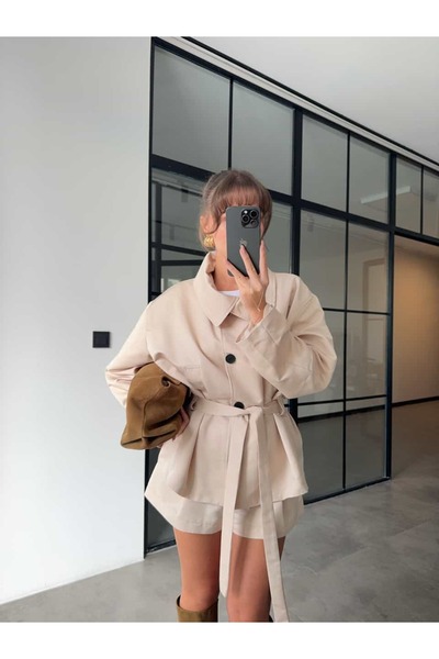 BB Bensu Buyruk ΣΕΤ ΣΟΡΤΣ ΜΕ ΜΠΕΖ ΚΑΜΠΑΡΝΤΙΝΑ ΚΟΥΜΠΑΡΑΣΤΡΕΦΗΤΑΙΚΗ ΣΧΕΔΙΑΣΜΗ