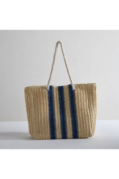 Generic Fun Living Striped Tote Bag