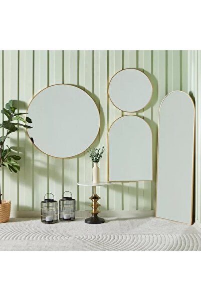 Generic مرآة سانا بإطار ألومنيوم - 100 سم