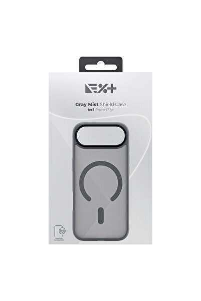 NOA Husa de protectie Mist Shield, compatibila Magsafe, pentru Iphone 17, Gri