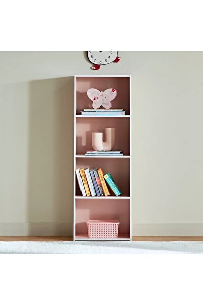 Generic Vanilla Junior 4-Tier Bookcase