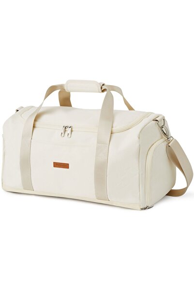 zagatto Geanta sport, fitness, femei, Zagatto, Bej, 46x25x23 cm, Impermeabila...