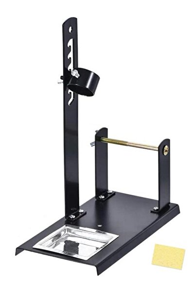 Hatfon Elektronik Havya Sehpası - Havya Standı Metal Lehim Makara ve Kalem Ha...