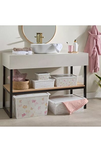 Generic Meadows Trend Printed Box - 52.5 x 37 x 17.5 cm