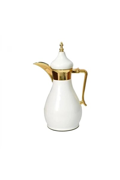 ORIAN دلة سيف سخا بيضاء وذهبية 0.60 لتر