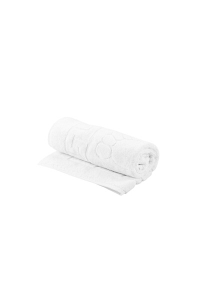 Bedora Set of 2 Hotel Line foot towels, Bedora, 50 x 70 cm, 100% carded cotton, 650 gr/sqm, white