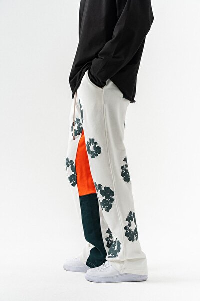 go gang own Устойчиви на разкъсване панталони с релефен принт