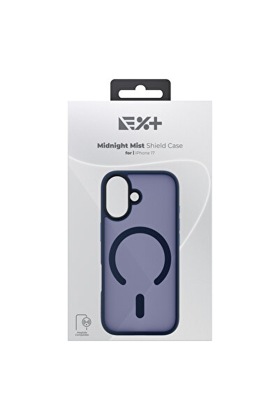 NOA Husa de protectie Mist Shield, compatibila Magsafe, pentru Iphone 17,Midn...