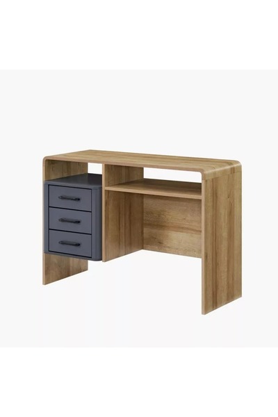 Generic Nairobi 3 Drawer Study Desk with Shelf