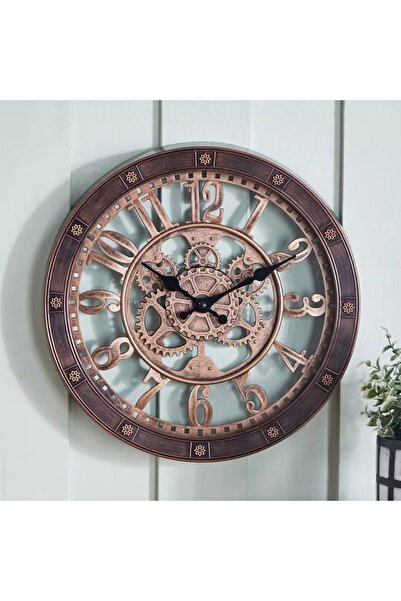 Generic ساعة حائط ساراتوجا - 35.5 × 5 سم