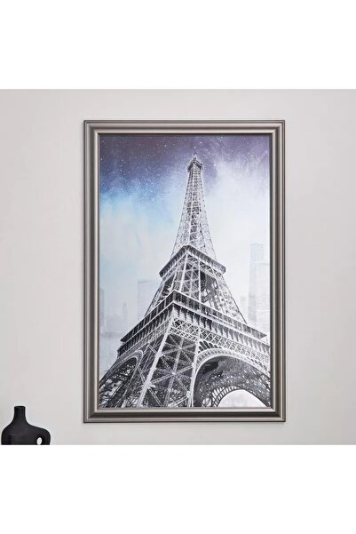 Generic Colorful Eiffel Tower Aluminum Framed Print - 80x120cm