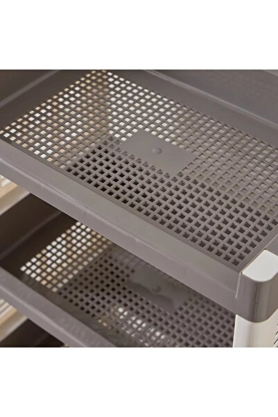 Generic Easystore 4-Tier Storage Rack with Wheels