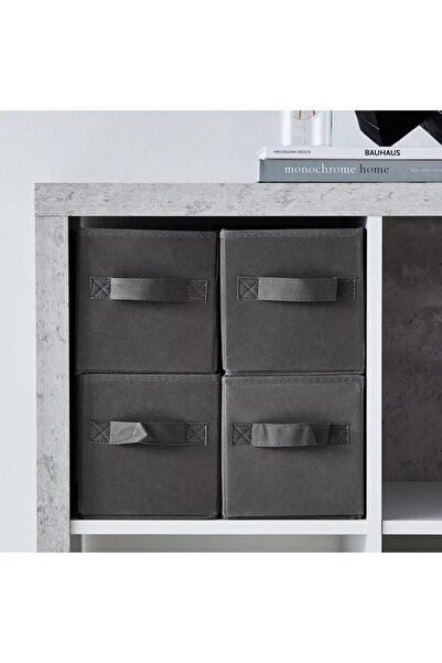 Generic Olive Cube Fabric Box - 15.5 x 33 x 16.5 cm