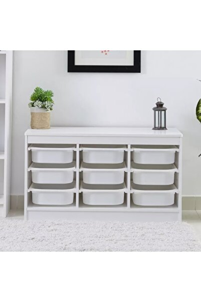 Generic وحدة تخزين فانيليا مع 9 أدراج