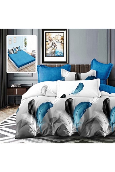 PATONE Finet bed linen, fitted sheet 160x200cm, 6 pieces, for double bed, RAH160-300