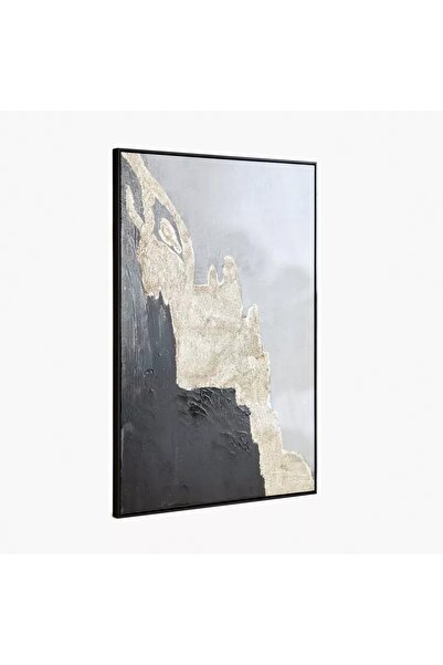 Generic Hand-painted abstract art painting with a bright frame - 80 x 120 cm