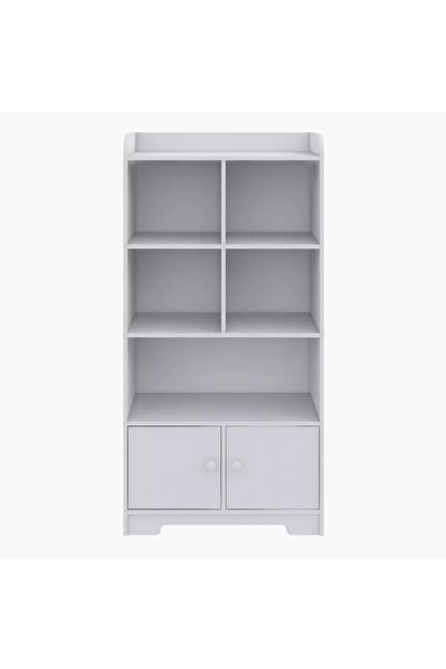 Generic Vanilla Cody Bookcase with 2 Doors
