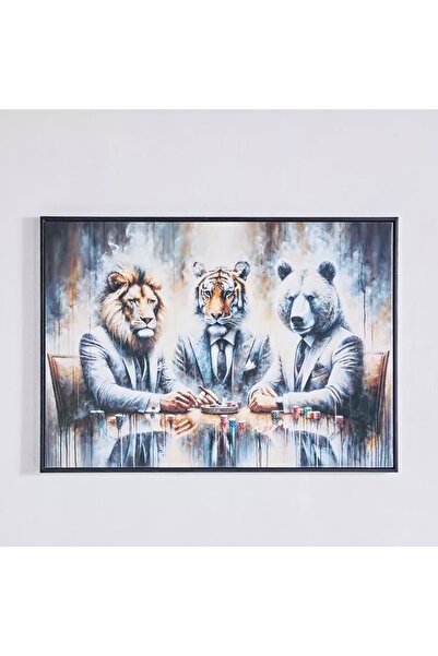 Generic Framed picture of Ercel's friends - 50x70x2.5 cm