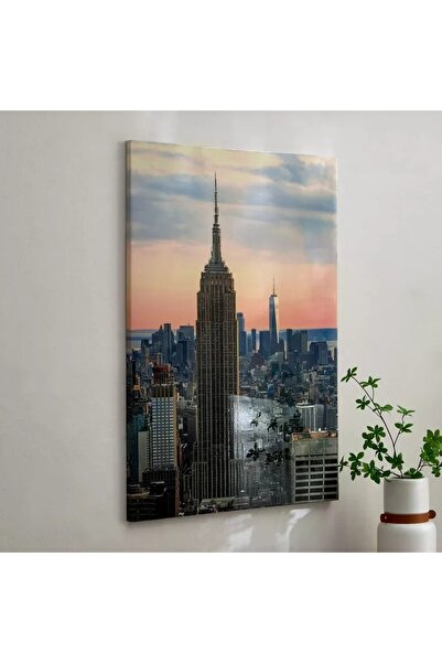 Generic Hand-painted Glossy Wall Art of Nairobi Tower - 100x2.5x70 cm