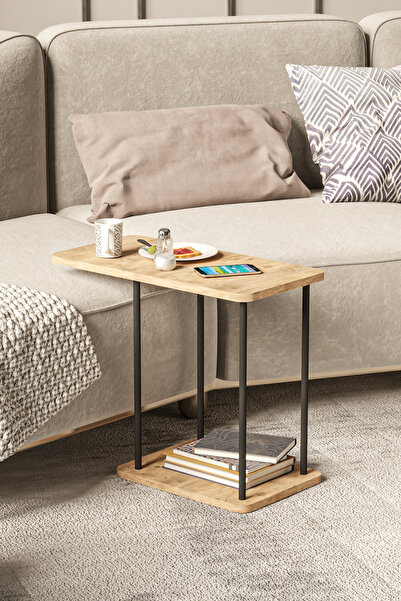 Retodesign ÇAM DİKDÖRTGEN YAN SEHPA 1614