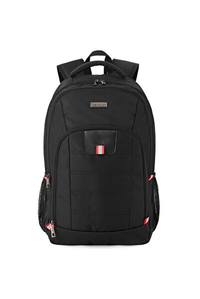zagatto Rucsac barbat, Negru, 30x48x19 cm, Bagaj mana avion, 27L, Ghiozdan casual, Business, ZG974