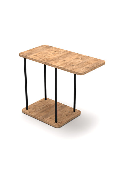 Retodesign ÇAM DİKDÖRTGEN YAN SEHPA 1614