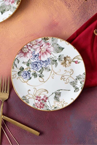 Evimin Eşyası Rosa 6-Piece Cake Plate - 19 cm