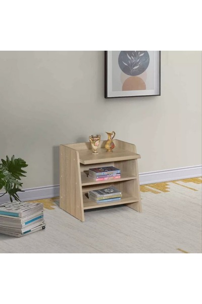Generic Oasis Cambridge Side Table with Open Shelves